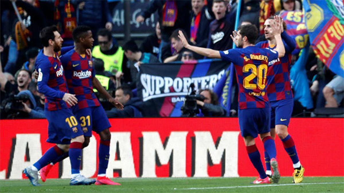 Las notas de los jugadores del Barça ante el Getafe