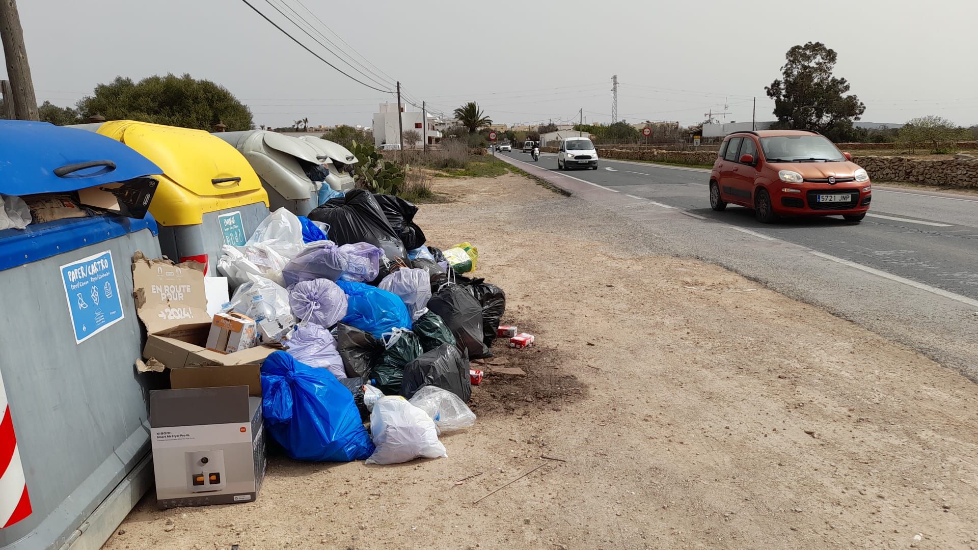 Galería de imágenes: Huelga de basureros en Formentera