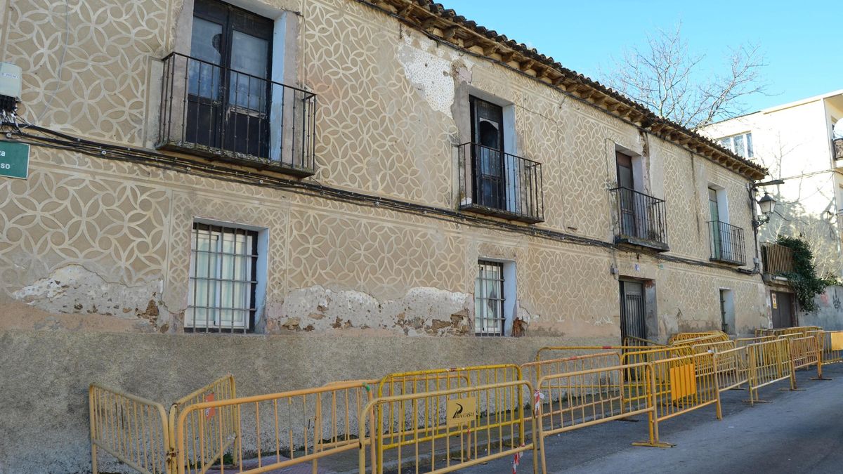 Fachada de la casona en Buitrago de Lozoya que albergará el Museo Picasso-Colección Eugenio Arias.