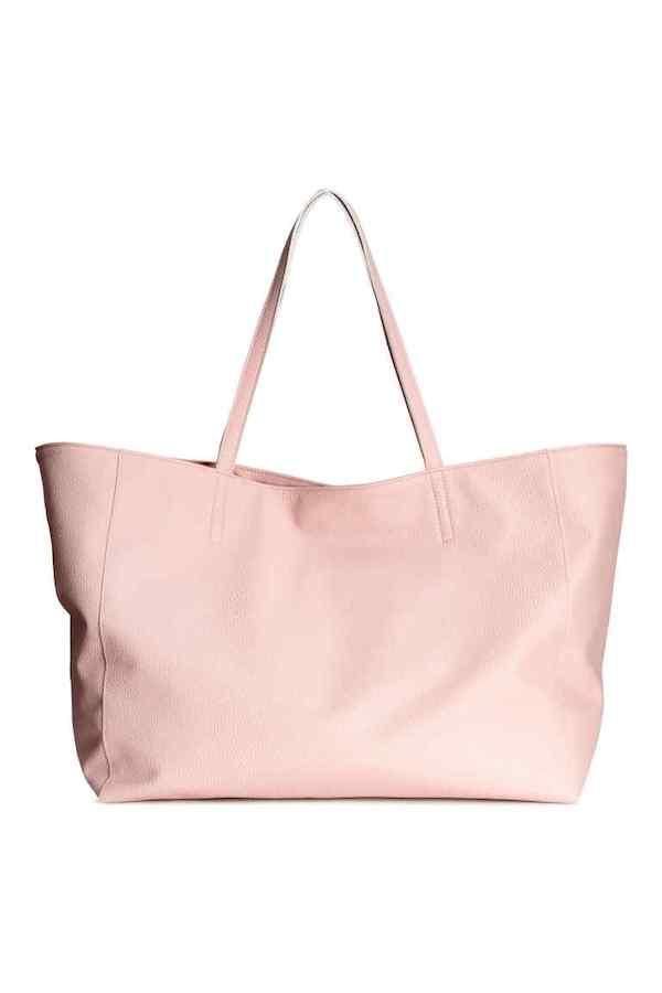 Bolsos rosas: el 'maxi'