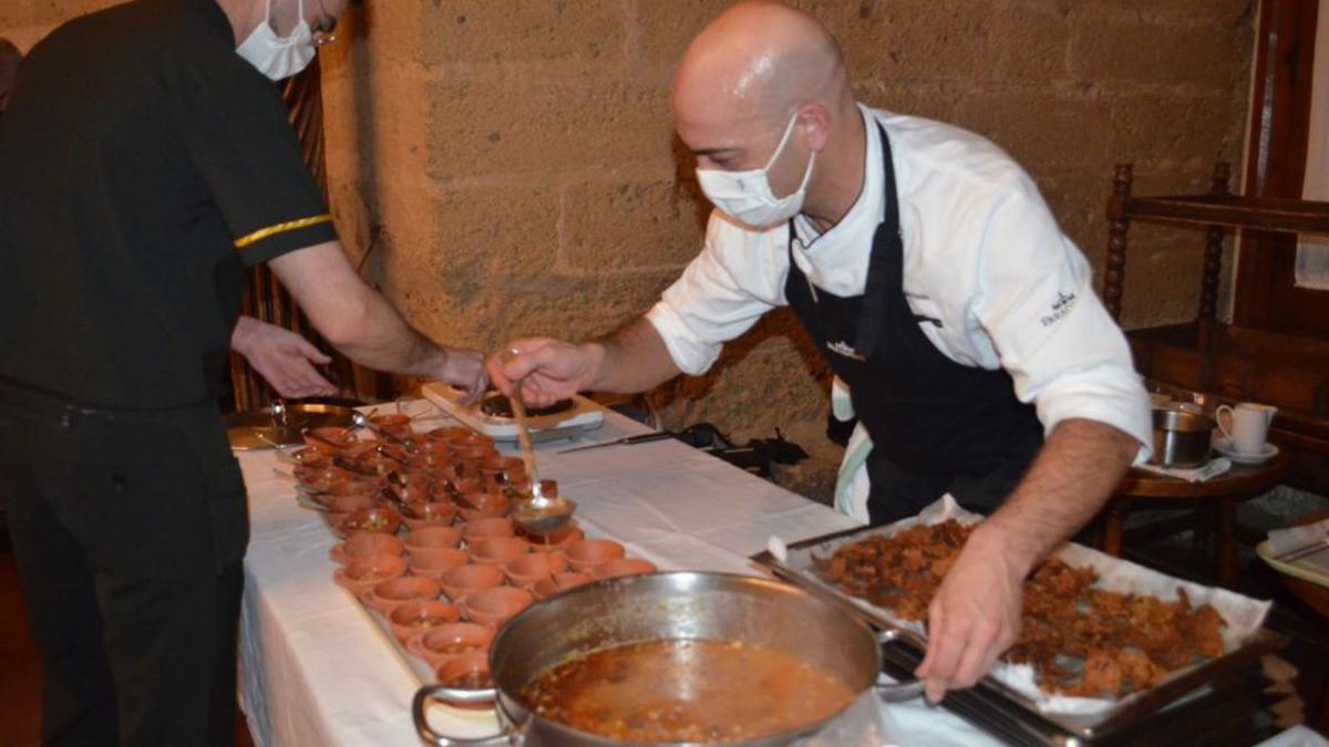 El “showcooking” permitió degustar algunos de los platos. | E. P.