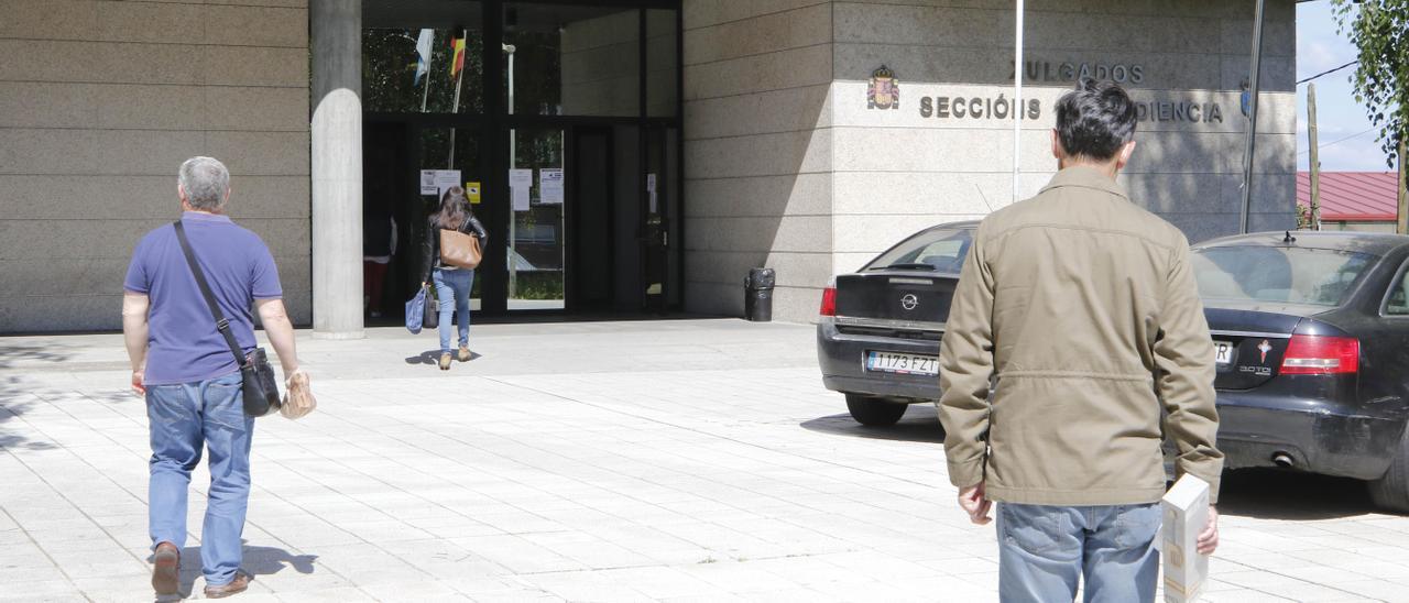 Imagen del edificio donde se ubican los juzgados de lo Penal de Vigo.