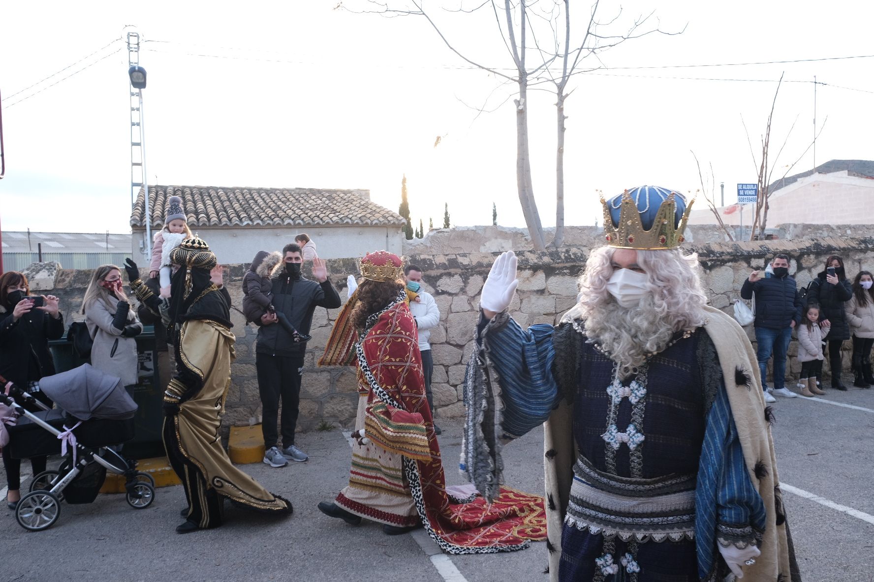 Los Reyes Magos llegan a Novelda en tren