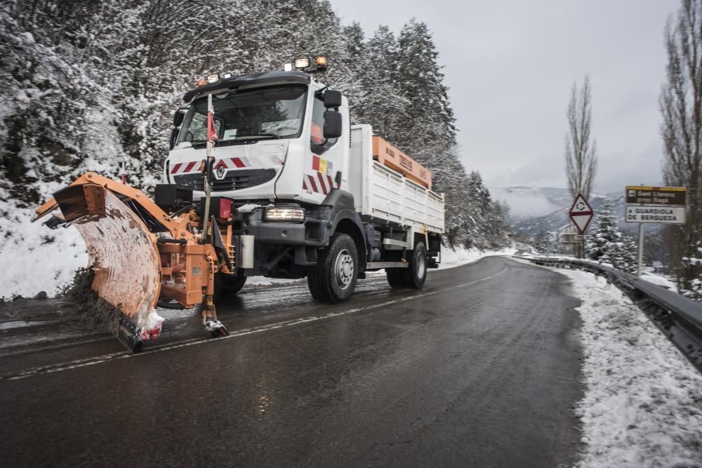 Fotos de la nevada a la Catalunya Central