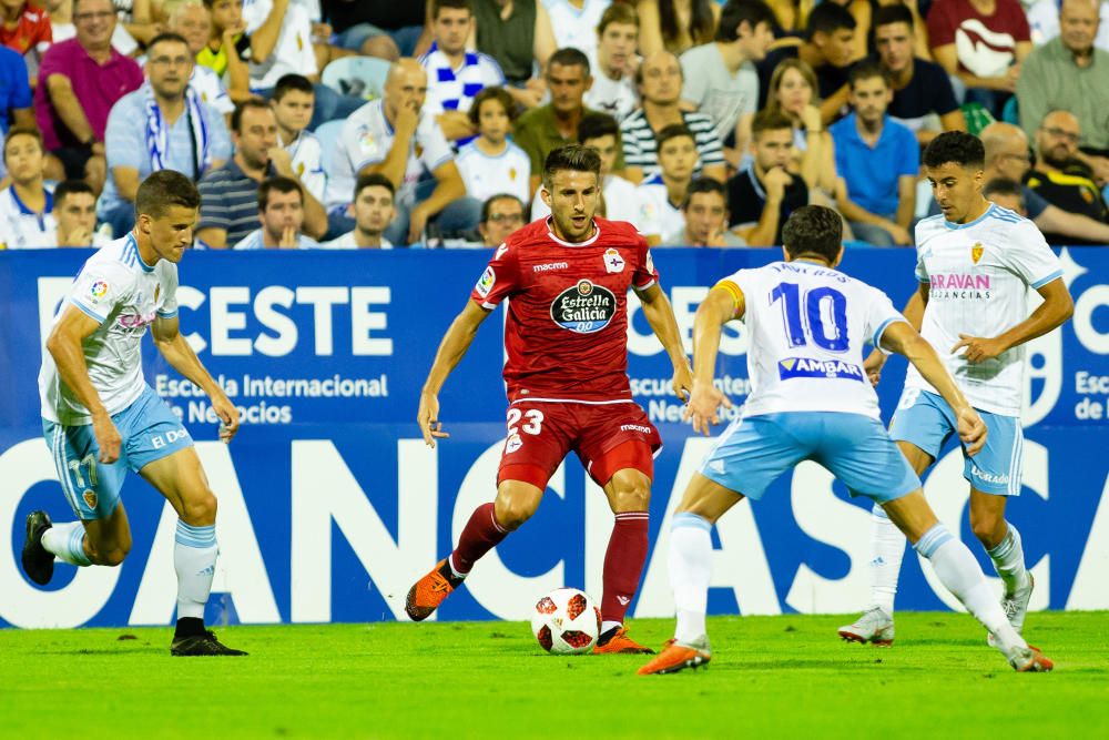 El Dépor cae en Zaragoza y deja la Copa