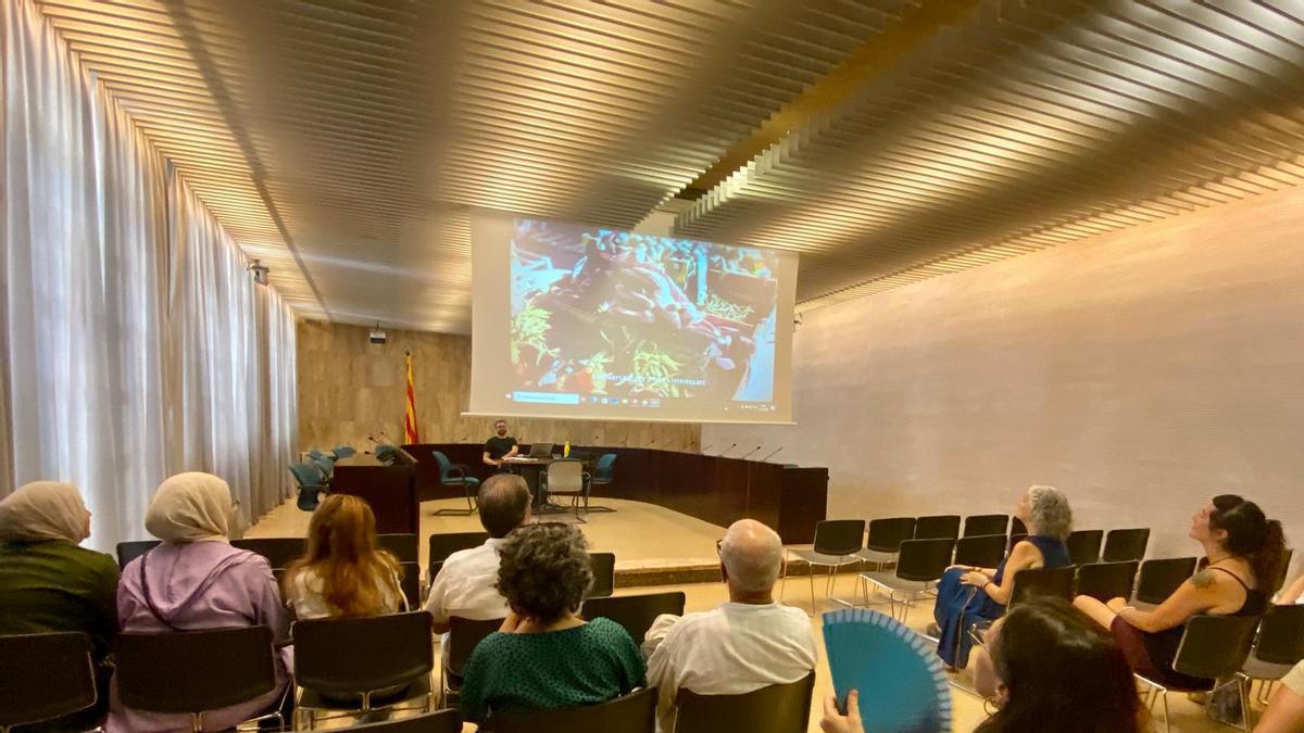 La presentació del projecte.