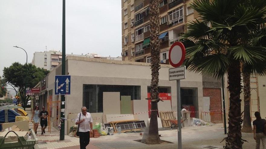 Los hechos ocurrieron en la sucursal del Banco Santander de la calle Ayala.