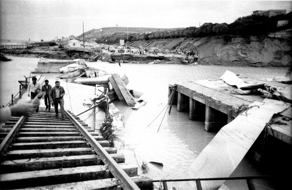 Se cumplen 37 años de una de las riadas más catastróficas de Alicante.