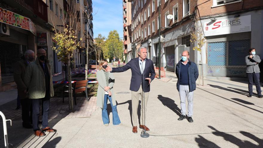 La calle Santiago Lapuente de Zaragoza tras su reforma: peatonal, verde y accesible
