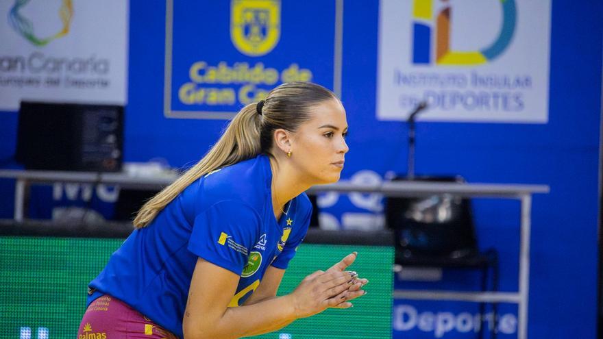 Andrea Arocha, jugadora revelación de la temporada en el CV Hidramar Gran Canaria