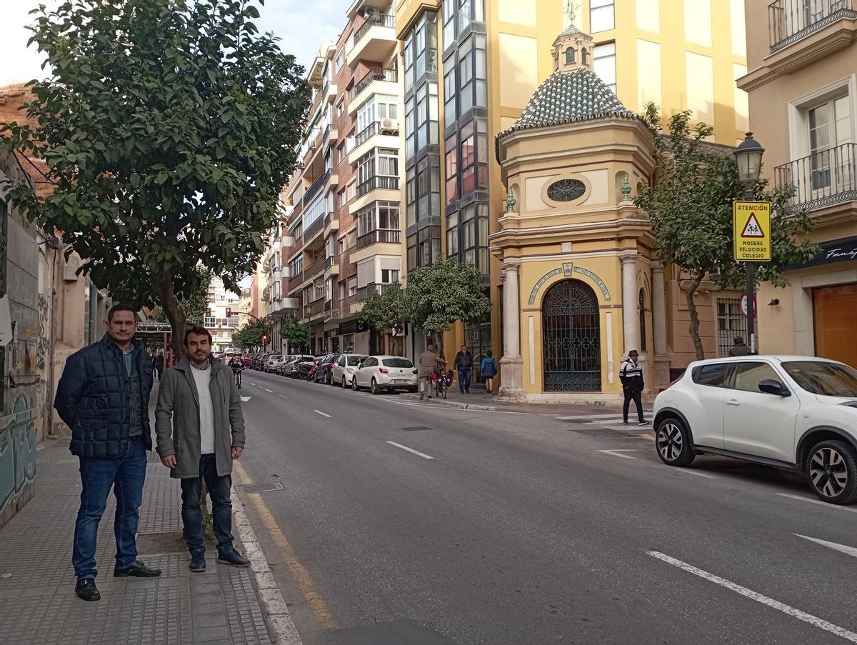 Los vecinos piden uno de los dos nuevos pasos de cebra a la altura de calle Agua.