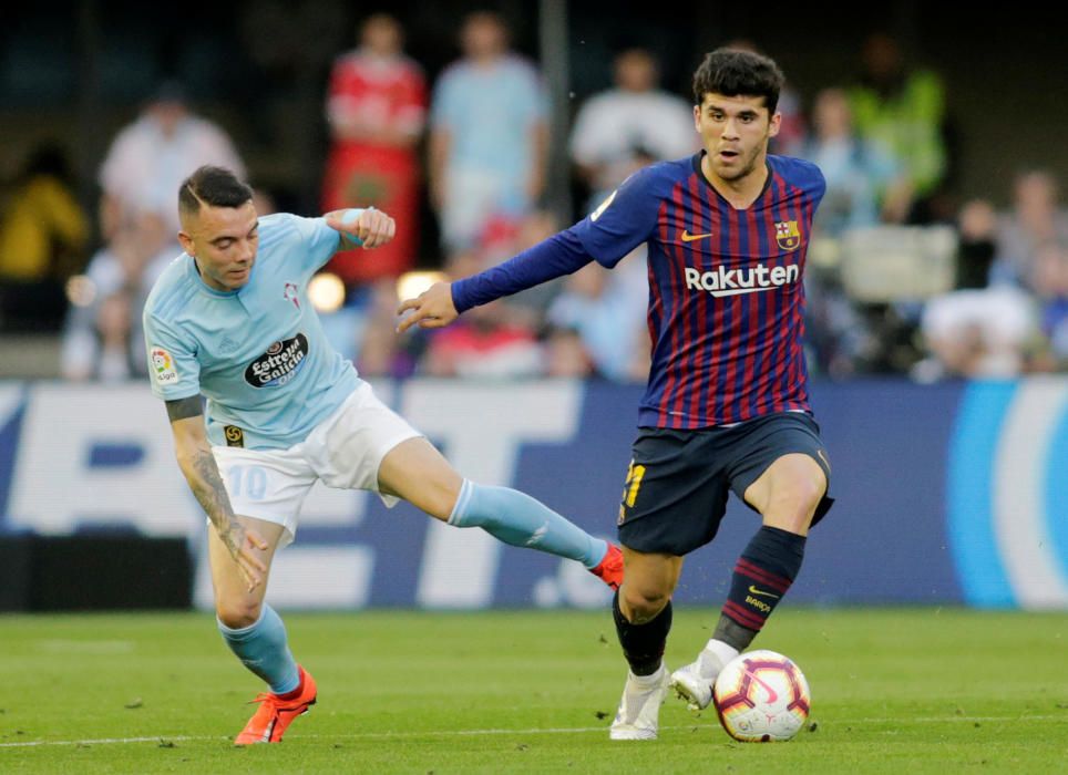 Las imágenes del Celta - Barcelona