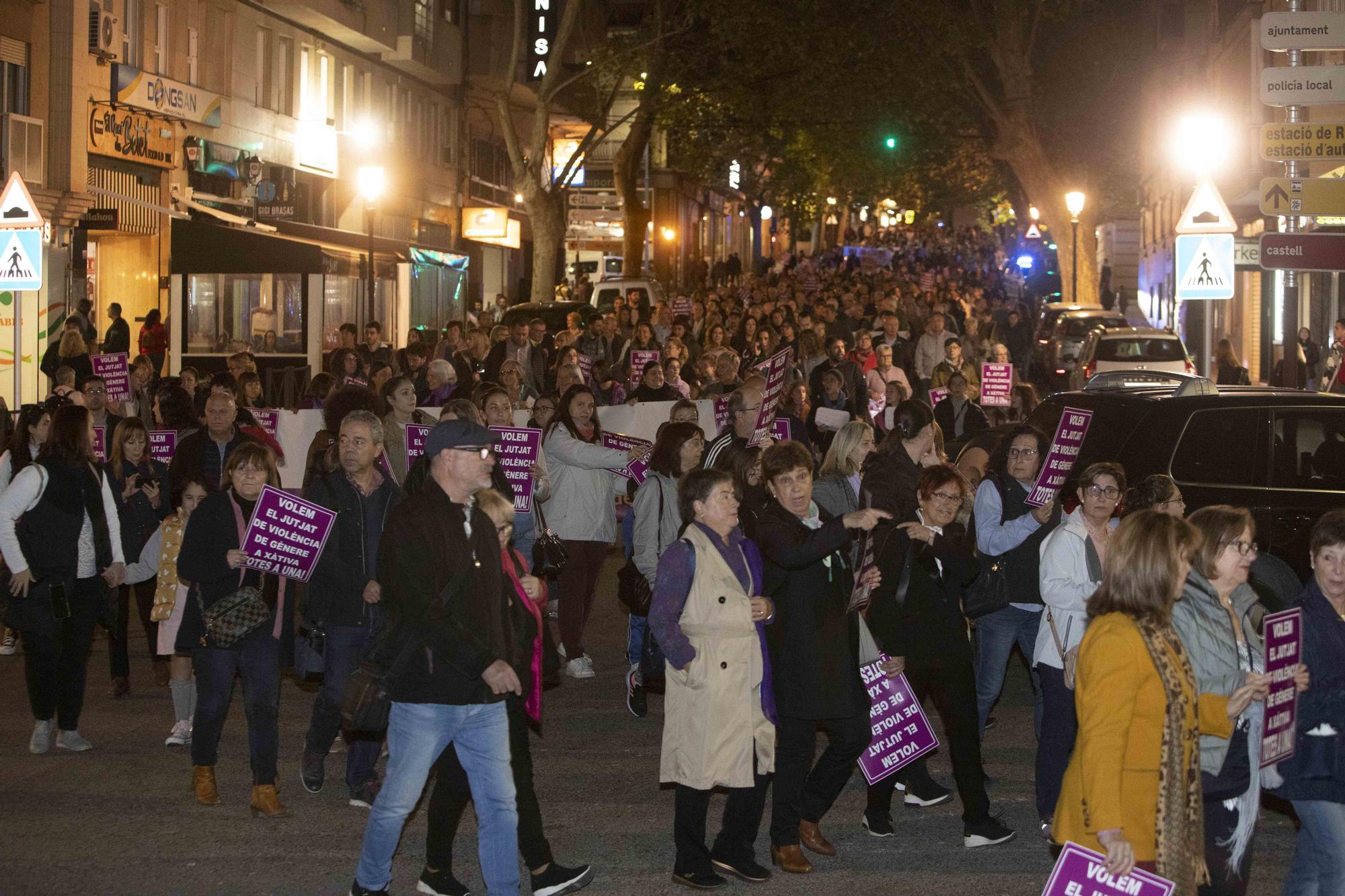 Xàtiva se une para reivindicar la permanencia del juzgado de violencia de género