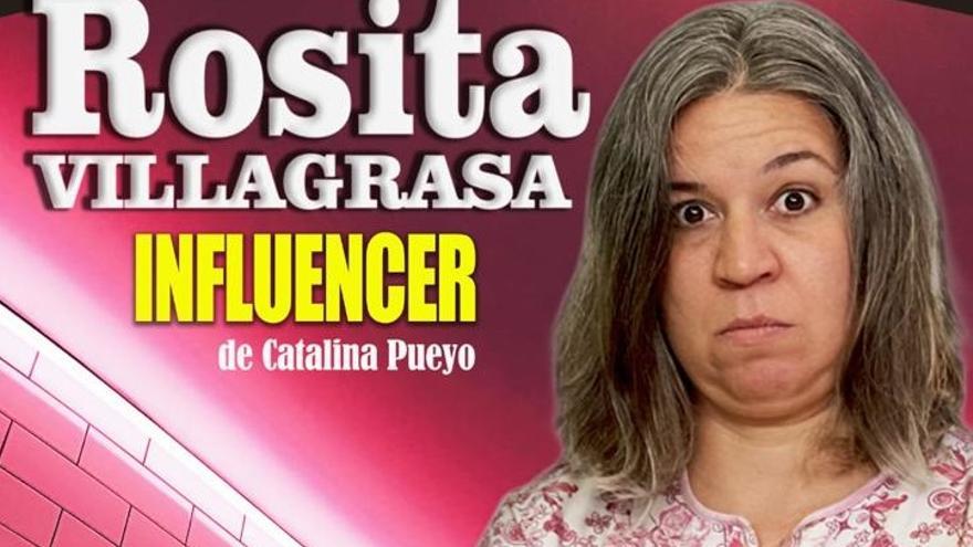 Cartel de Rosita Villagrasa influencer