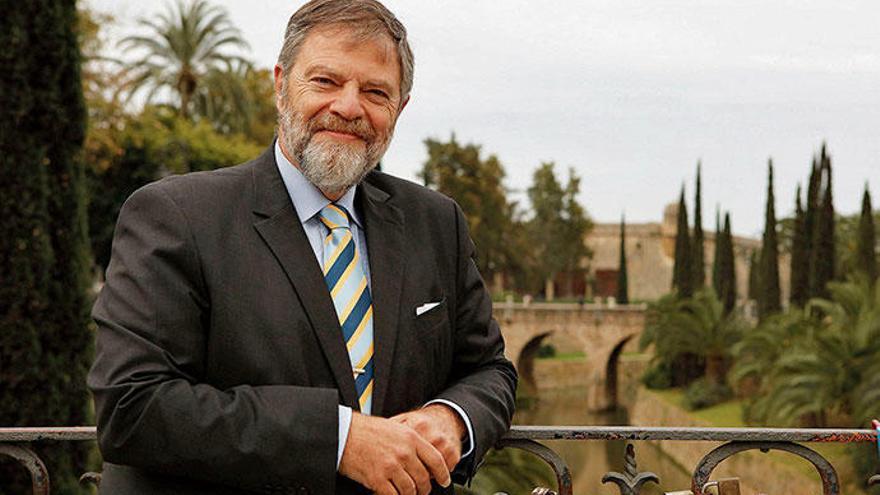 Hat sich einen Eindruck von der Insel verschafft: Wolfgang Dold, hier auf der Brücke über den Torrent de Sa Riera in Palma.