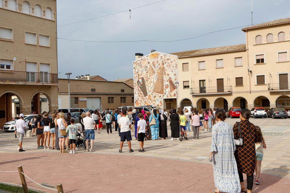 Així ha estat el minut de silenci a Navàs per acomiadar el jove que va perdre la vida al Llobregat