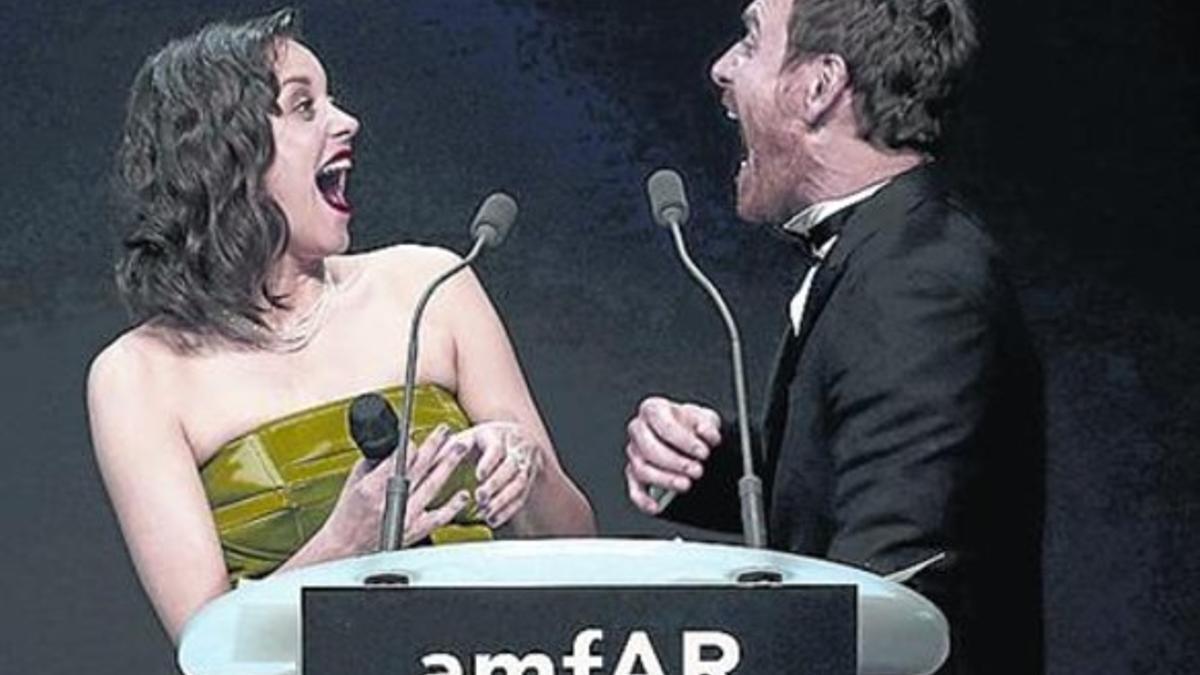 Marion Cotillard y Michael Fassbender.