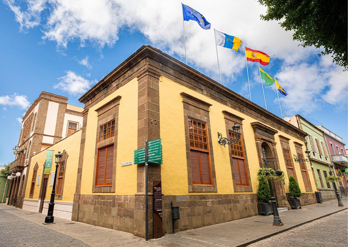 Fachada de las Casas Consistoriales de Gáldar