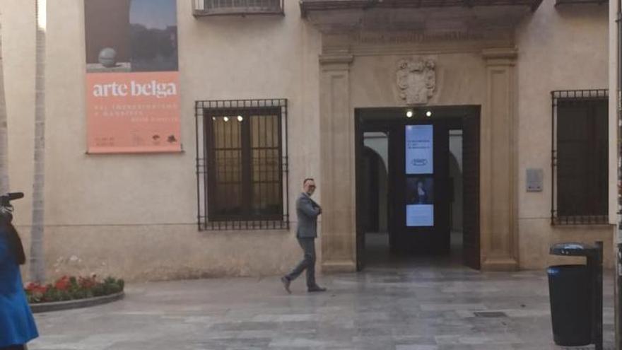 Risto Mejide visita el Museo Thyssen de Málaga junto a una invitada especial