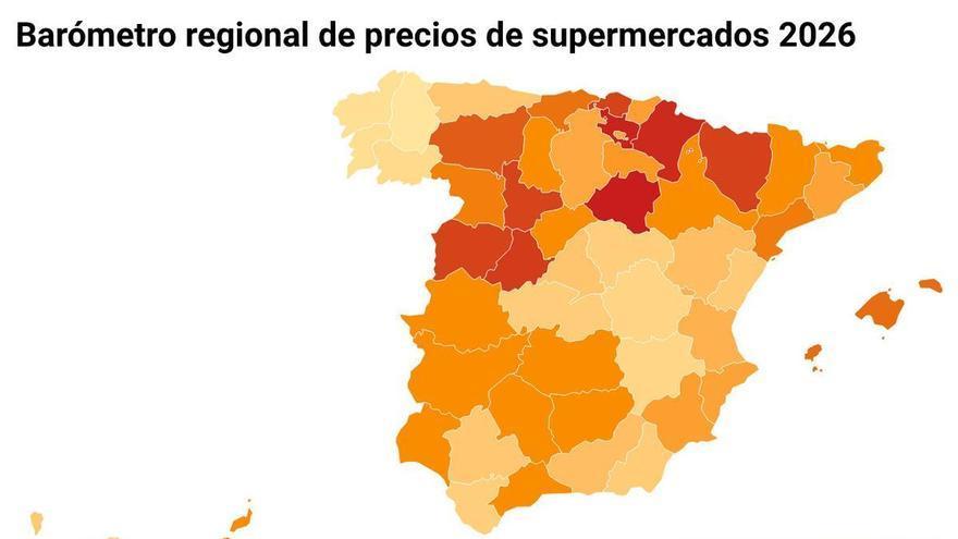 Galicia es la comunidad más barata para hacer la compra ‘online’ en el super