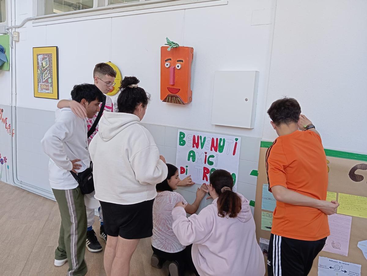 Intercambio educativo inclusivo: alumnos y docentes de Italia visitan el Colegio de Educación Especial Gloria Fuertes de Andorra