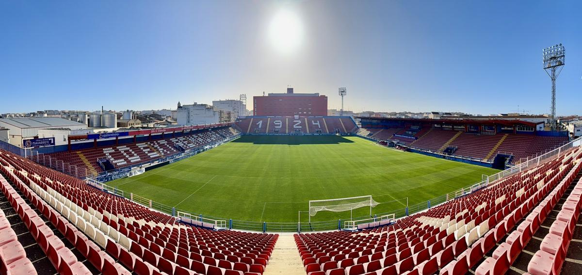 Estadio Francisco de la Hera en una imagen de este fin de semana.