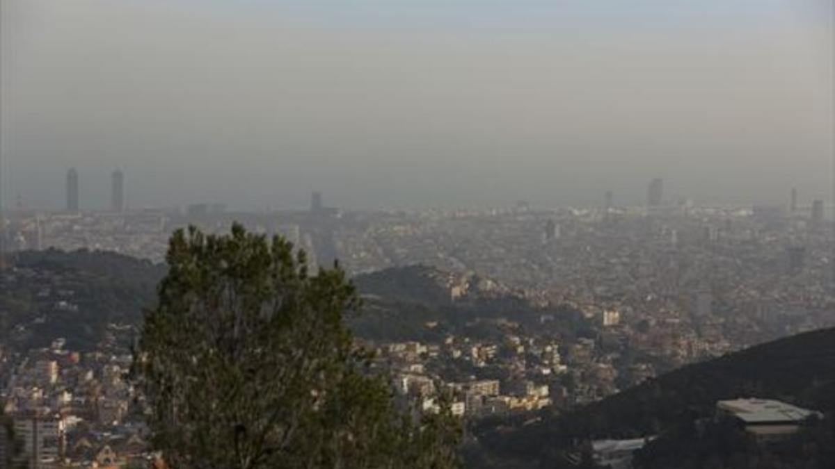 contaminación Barcelona
