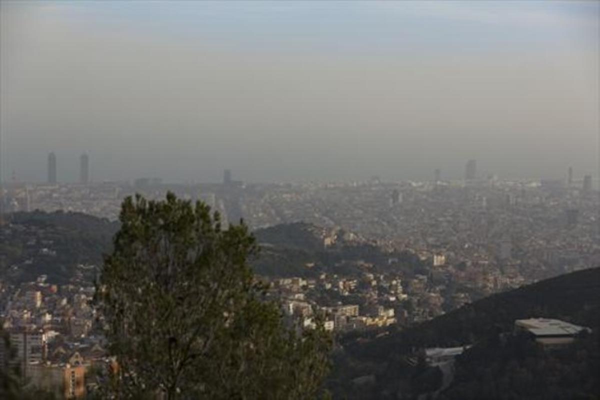contaminación Barcelona