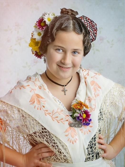 Candidatas a Reina de la Huerta Infantil