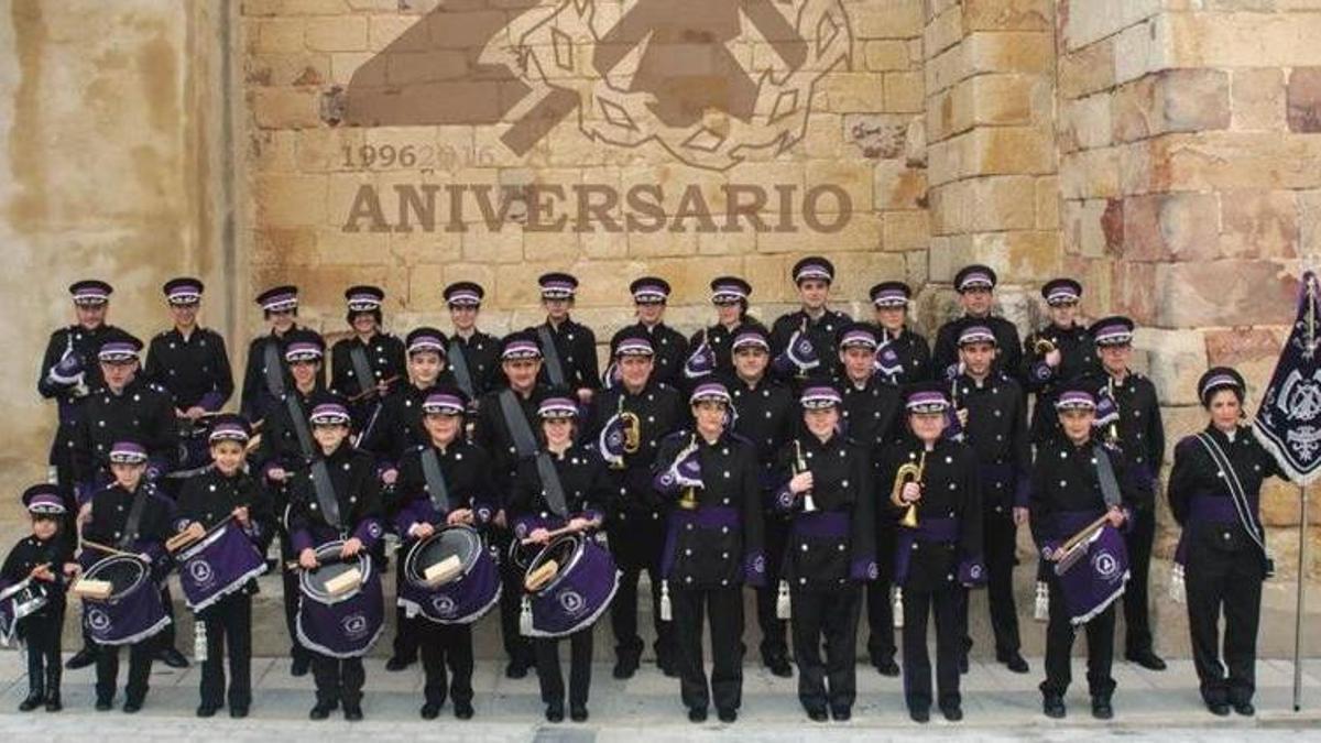 La banda durante el 20 aniversario