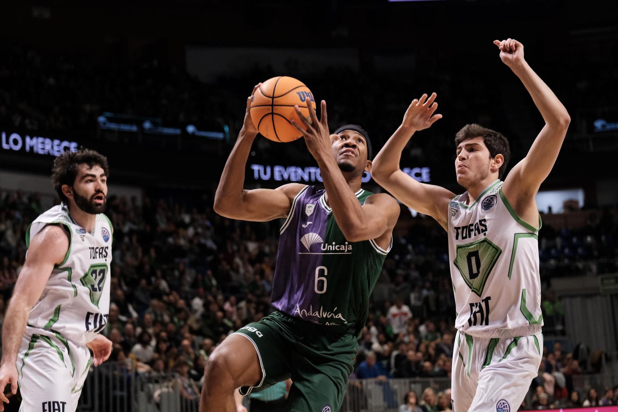 El Unicaja CB - Tofas Bursa, en imágenes