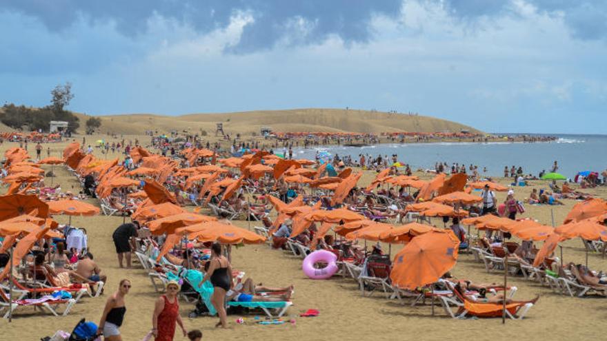 Playa de Maspalomas.