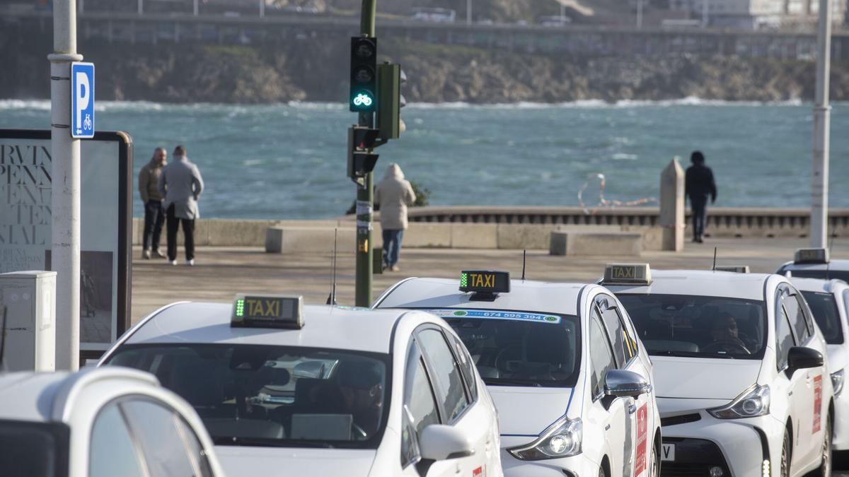 Taxis en A Coruña