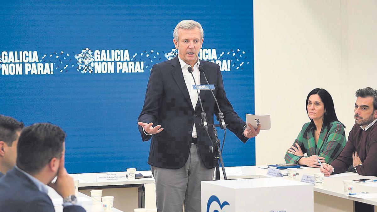 Rueda ante el comité de dirección del PPdeG.