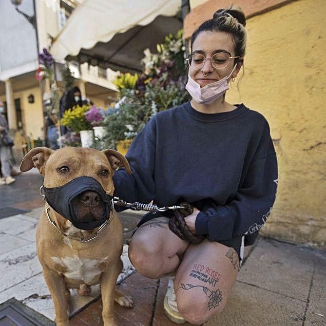 Carmen Madera y “Lucas”. | M. L.