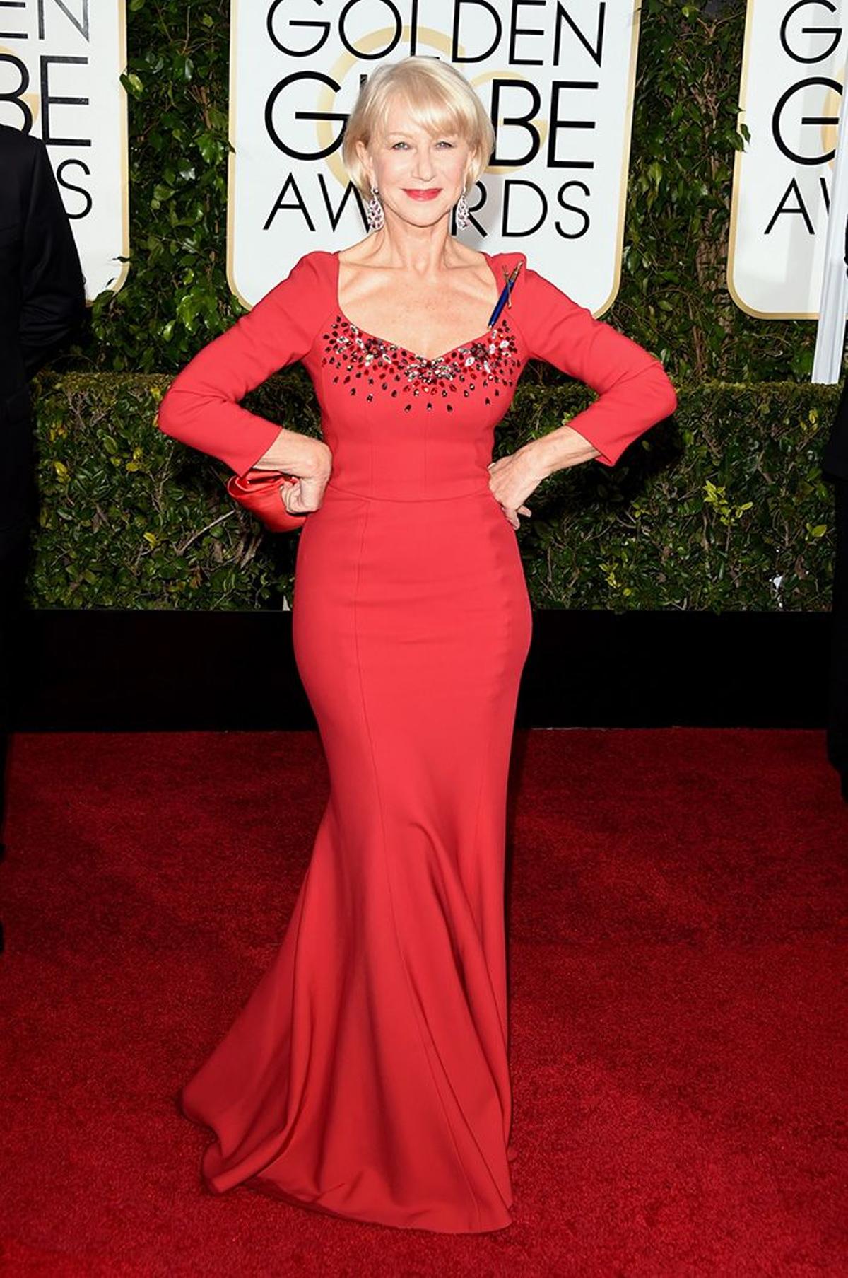 Globos de oro 2015, Helen Mirren