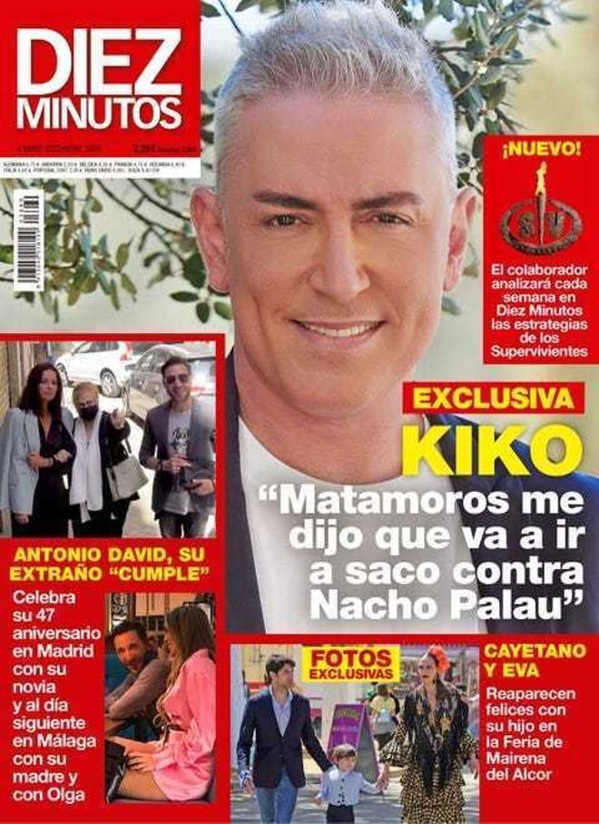 Portada de la revista Diez Minutos del 27 de abril de 2022