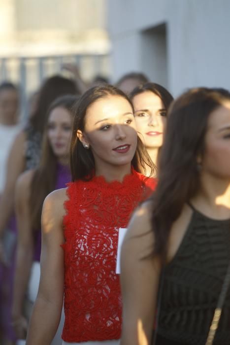 Visita de las candidatas a fallera mayor de València a la casa Ronald McDonald