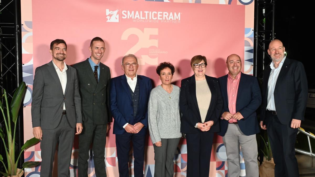 Así fue la fiesta de celebración del 25º aniversario de Smalticeram España