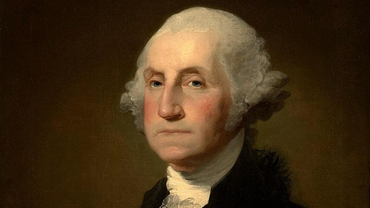 Una imagen de un cuadro de George Washington