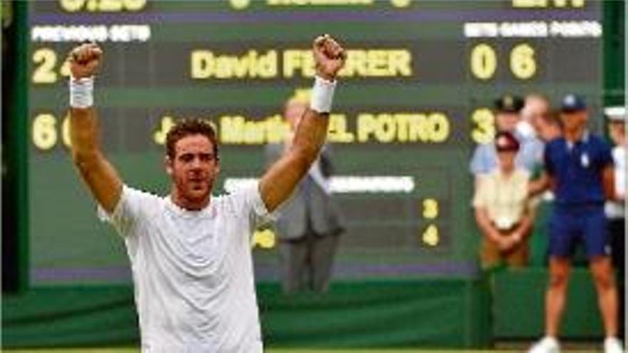 Del Potro supera Ferrer i passa a semifinals