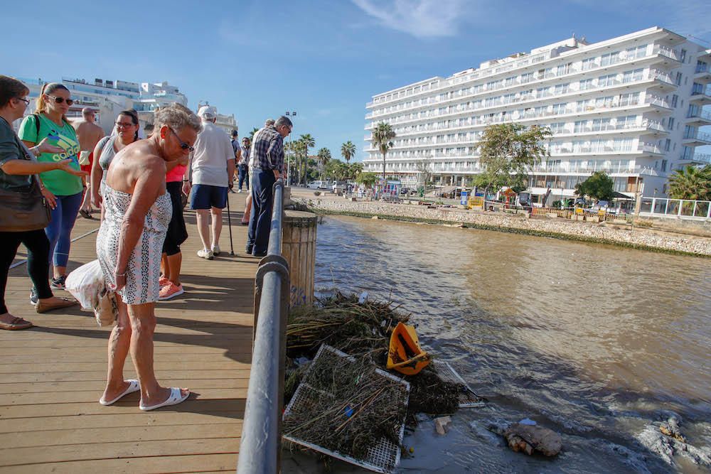 Los efectos de la riada en s'Illot y Son Carrió