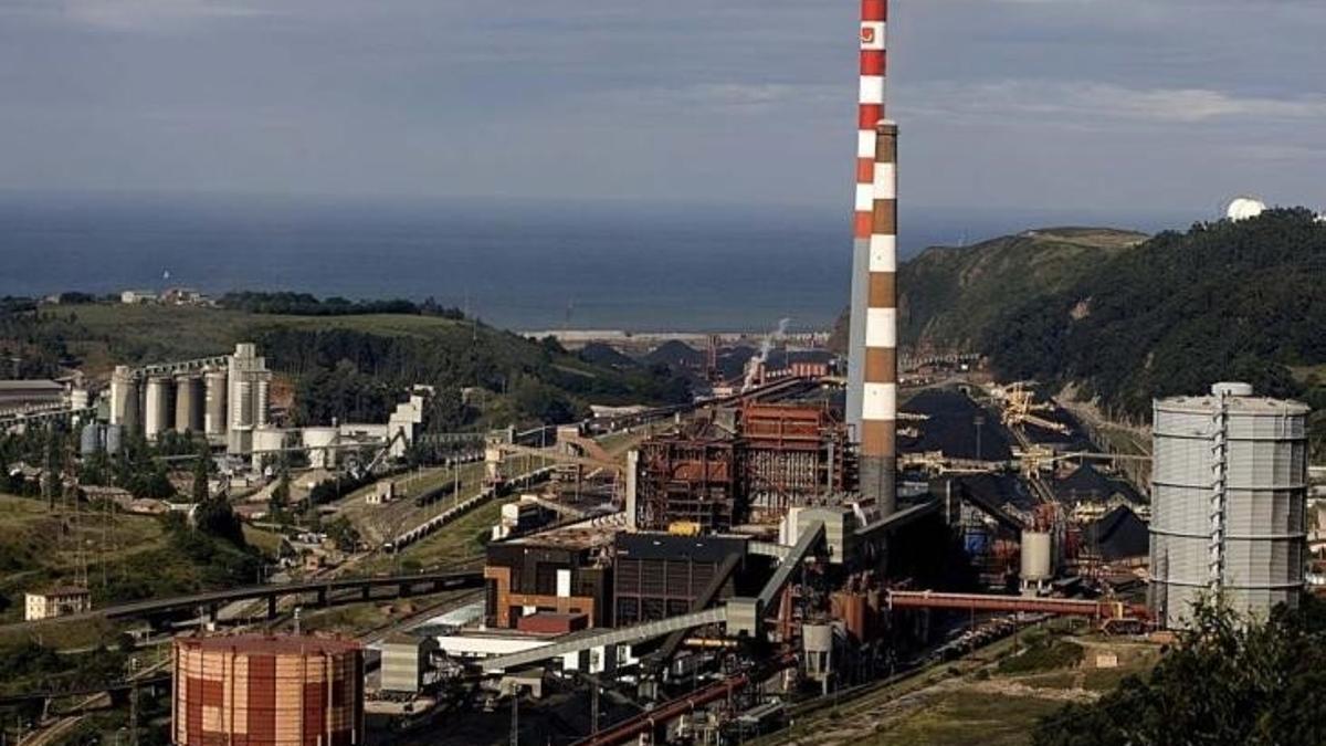 Archivo - Térmica de Aboño (Gijón)