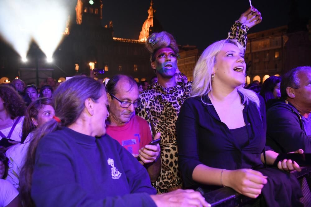 Gloria Gaynor abre las Fiestas María Pita A Coruña