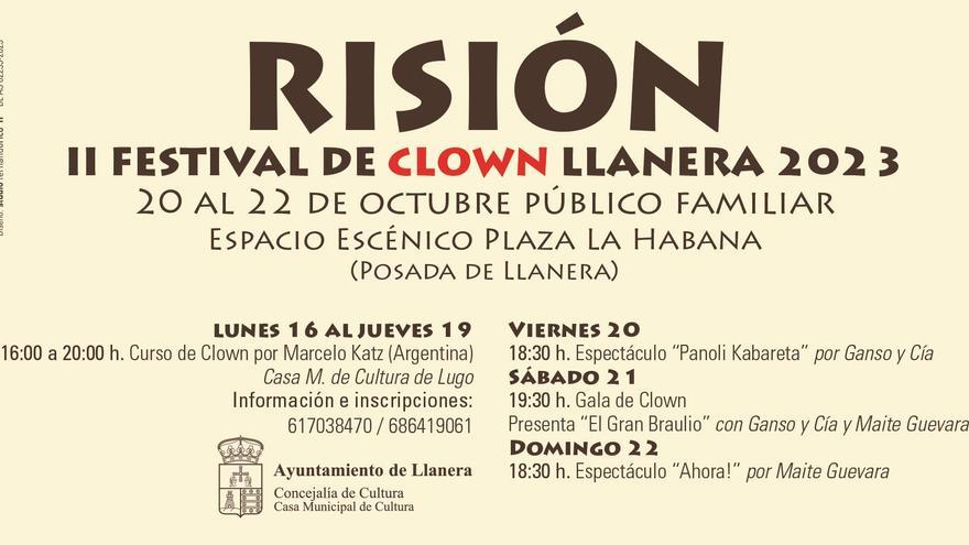 Llega &quot;Risión&quot;, el II Festival de Clown de Llanera