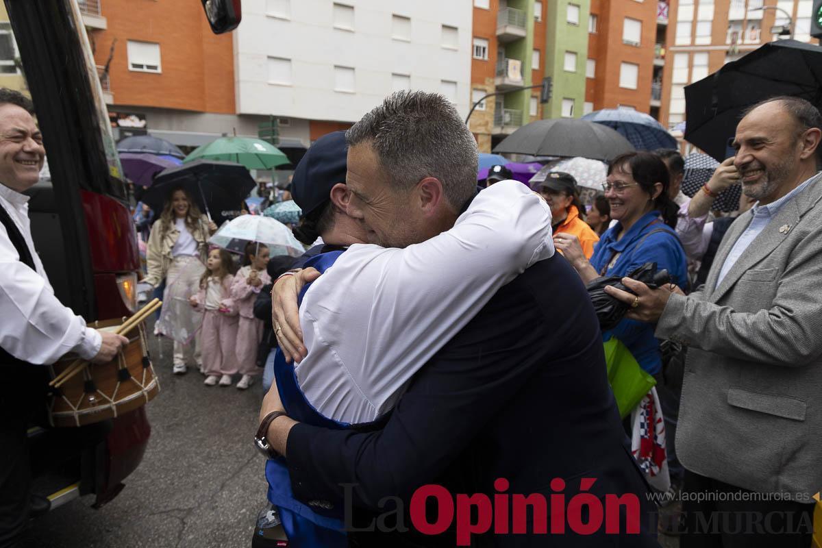 El Tío de la Pita desafía a la lluvia en Caravaca