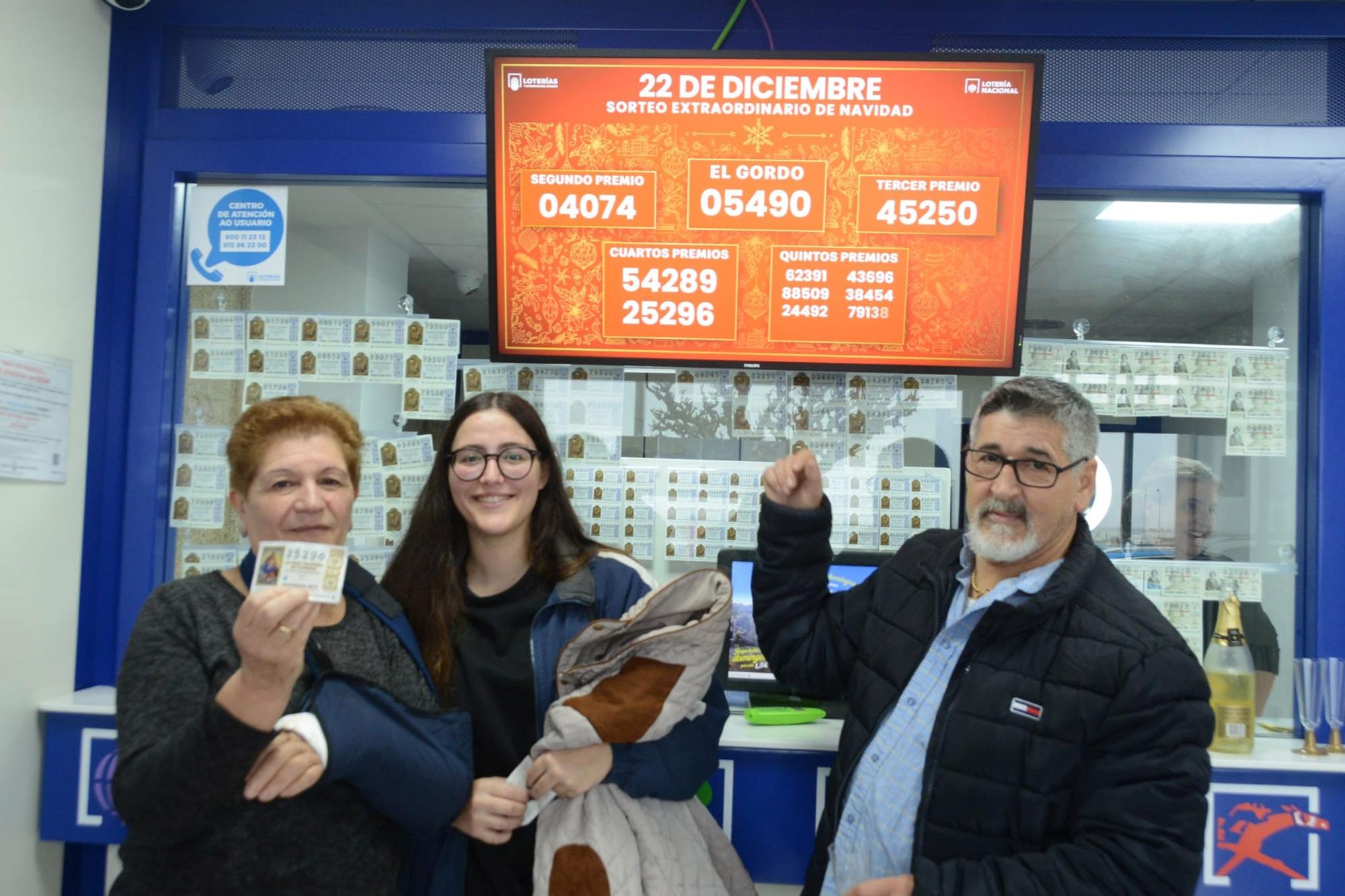 La Lotería de Navidad deja una lluvia millonaria en Bueu