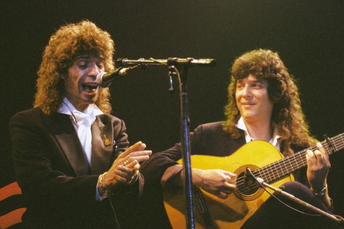 Camarón, junto a Tomatito