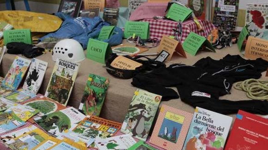 Libros en el colegio Clarín, en una imagen de archivo.