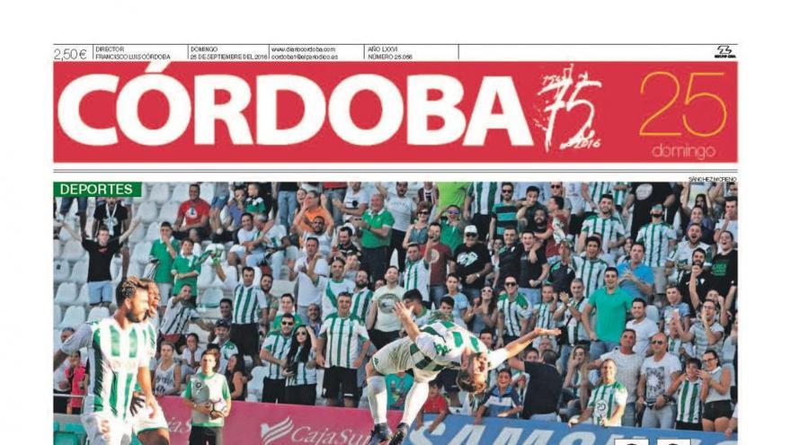 La portada de CÓRDOBA